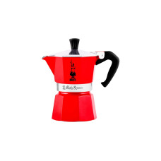 Bialetti Moka Express, Espressomaschine(rot, 3 Tassen)