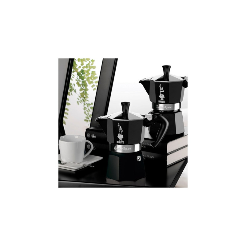 Bialetti Moka Express, Espressomaschine(schwarz, 1 Tasse)