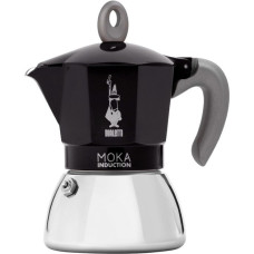 Bialetti Moka Induction, Espressomaschine(schwarz/silber, 2 Tassen)