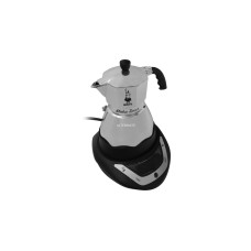 Bialetti Moka Timer, Espressomaschine(silber/schwarz, 3 Tassen)