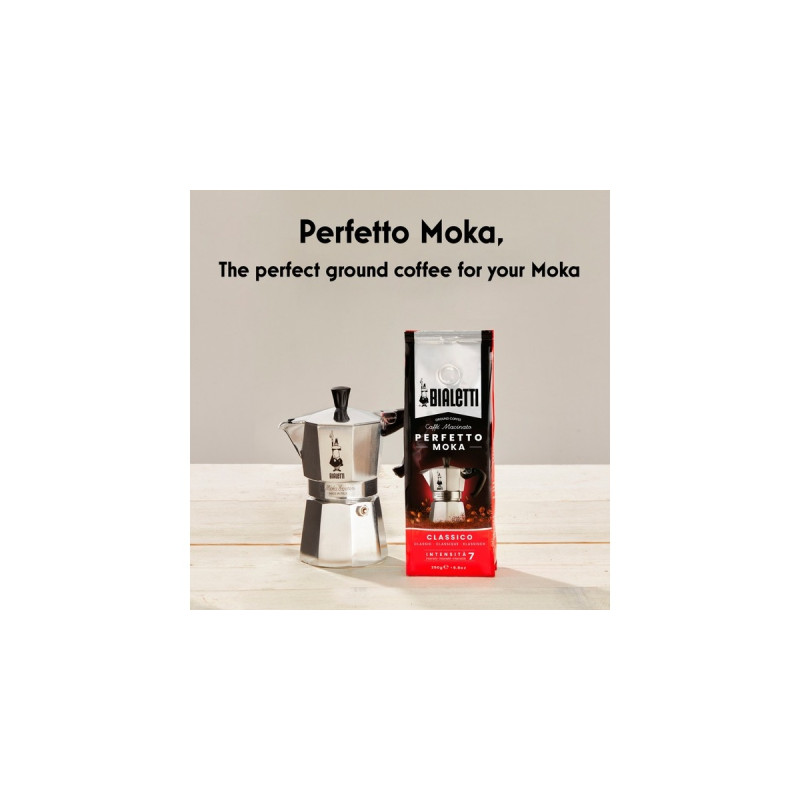 Bialetti Perfetto Moka Classico, Kaffee(Intensität: 7/10)