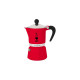 Bialetti Rainbow, Espressomaschine(rot, 1 Tasse)