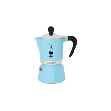 Bialetti Rainbow, Espressomaschine(hellblau, 6 Tassen)