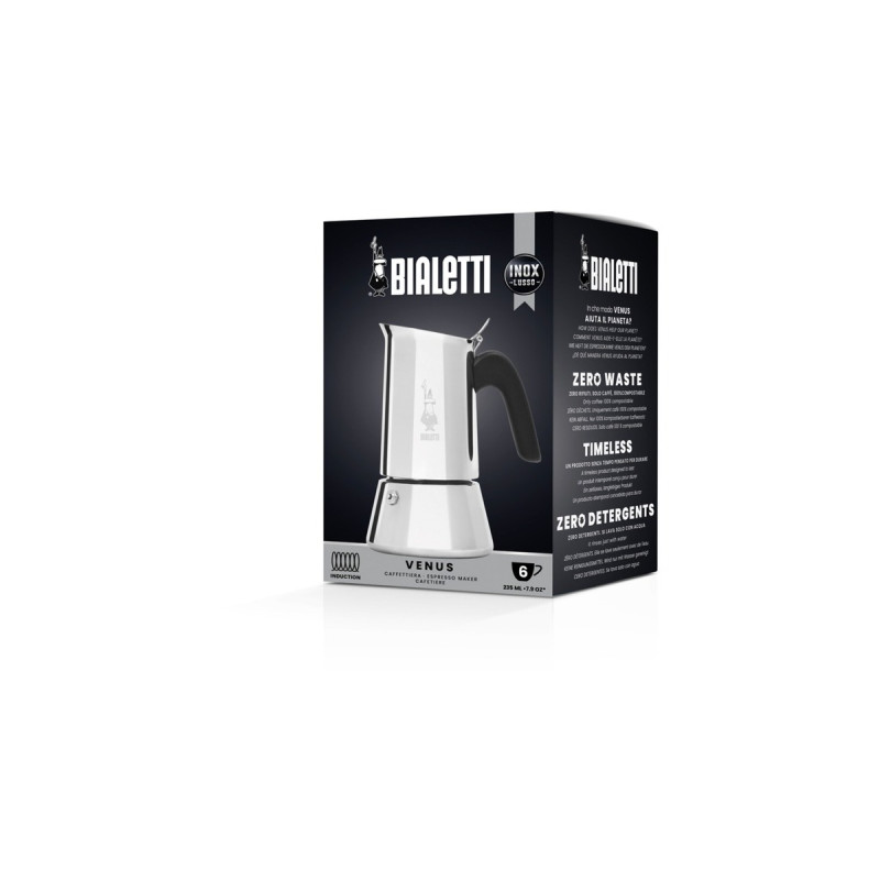 Bialetti Venus, Espressomaschine(silber, 6 Tassen)