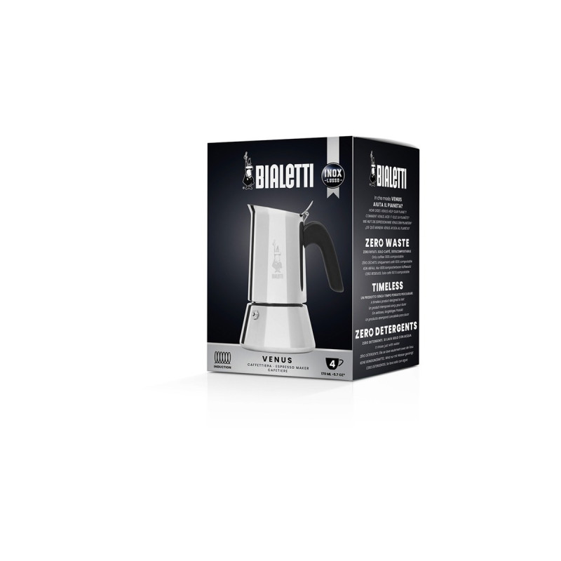 Bialetti Venus, Espressomaschine(silber, 4 Tassen)