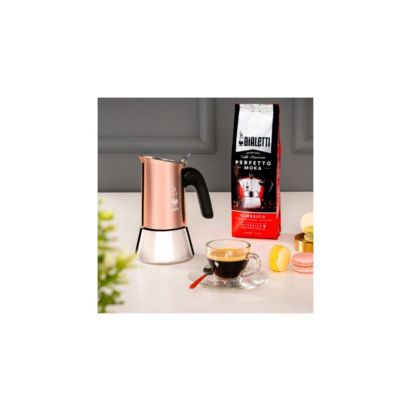 Bialetti Venus, Espressomaschine(kupfer/silber, 2 Tassen)