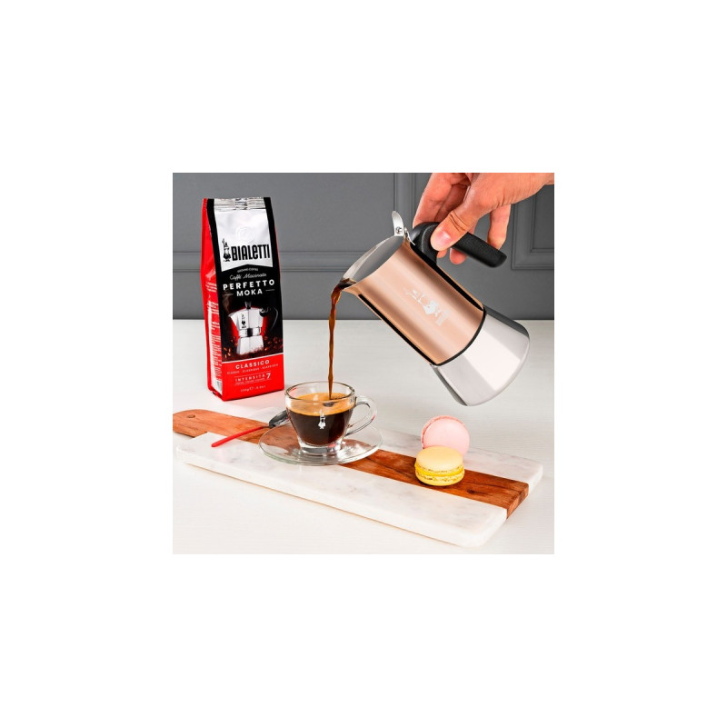 Bialetti Venus, Espressomaschine(kupfer/silber, 2 Tassen)