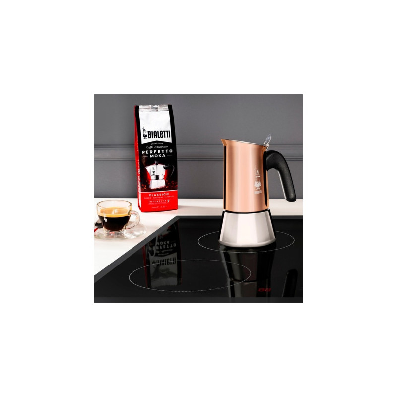 Bialetti Venus, Espressomaschine(kupfer/silber, 4 Tassen)