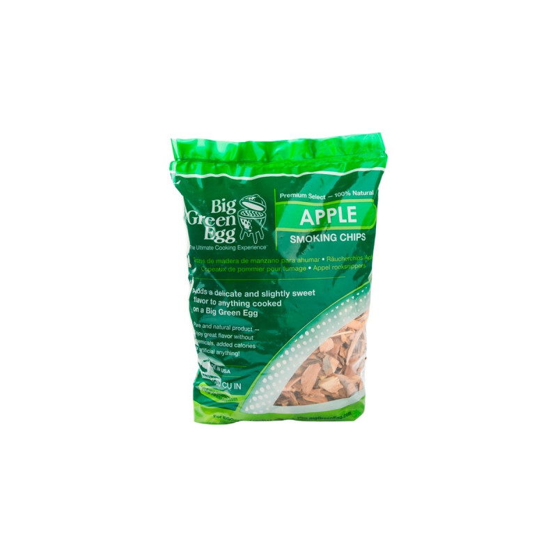 Big Green Egg Holzchips Apfel, Räucherchips(2,9 Liter)