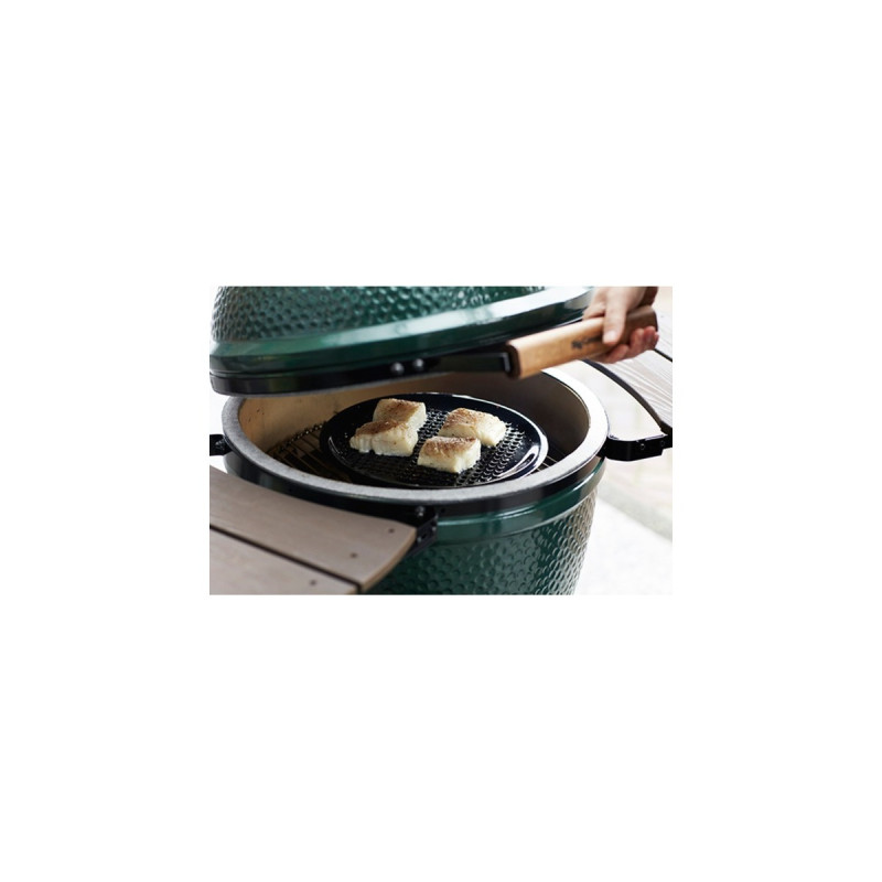 Big Green Egg Medium, Starter-Paket, Holzkohlegrill(grün, Ø 40cm)
