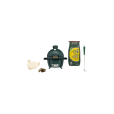 Big Green Egg MiniMax, Starter-Paket, Holzkohlegrill(grün, Ø 33cm)