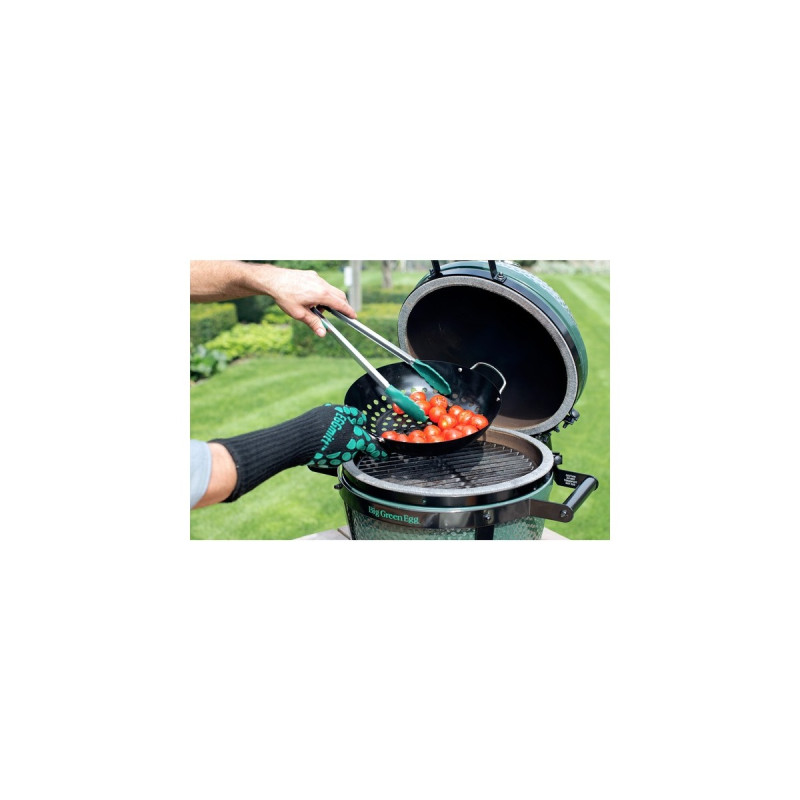 Big Green Egg MiniMax, Starter-Paket, Holzkohlegrill(grün, Ø 33cm)