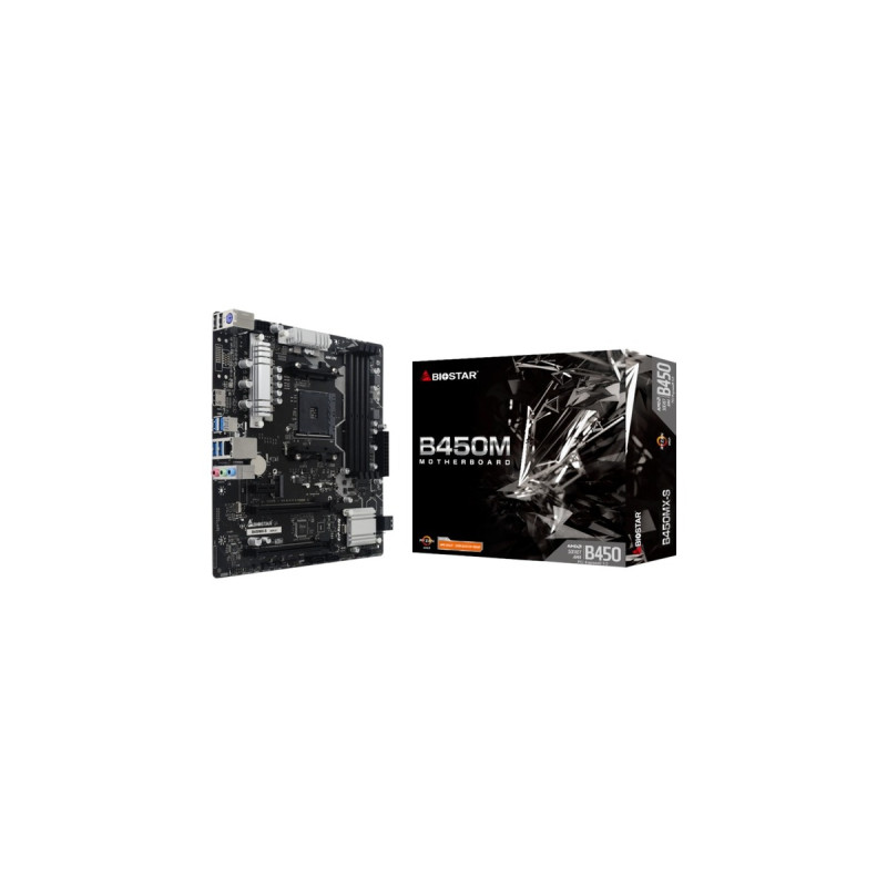 Biostar B450MX-S, Mainboard
