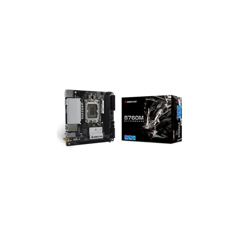 Biostar B760NHE, Mainboard(dunkelgrau)