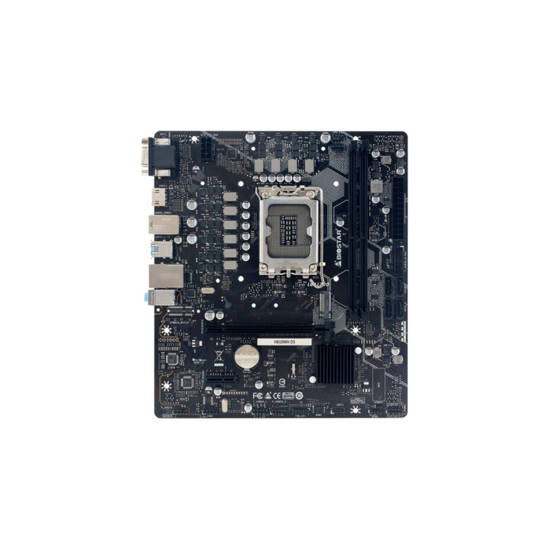 Biostar H610MH D5, Mainboard