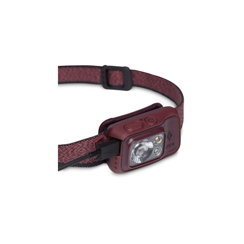 Black Diamond Stirnlampe Spot 400-R, LED-Leuchte(bordeaux)