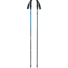 Black Diamond Trekkingstöcke Distance Carbon Z, Fitnessgerät(blau, 1 Paar, 130 cm)