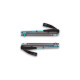 Black Diamond Trekkingstöcke Distance Carbon Z, Fitnessgerät(türkis, 1 Paar, 100 cm)