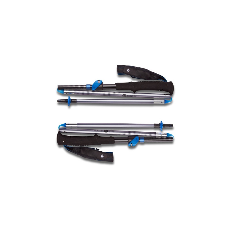 Black Diamond Trekkingstöcke Distance FLZ, Fitnessgerät(grau, 1 Paar, 140 cm)