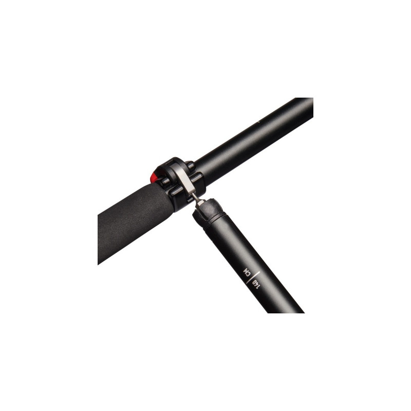 Black Diamond Trekkingstöcke Pursuit FLZ S/M, Fitnessgerät(schwarz/rot, 1 Paar, 110-125 cm)