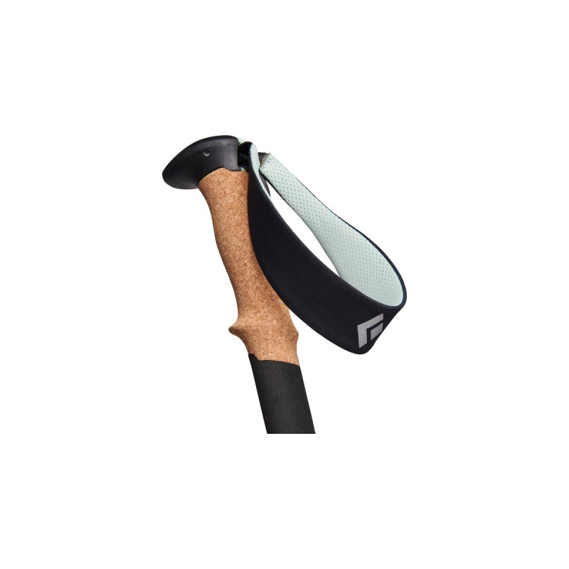 Black Diamond Trekkingstöcke Pursuit M/Lgn, Fitnessgerät(grau/grün, 1 Paar, 100-125 cm)