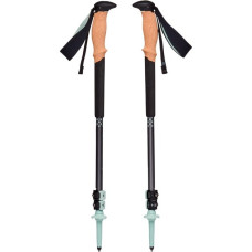 Black Diamond Trekkingstöcke Pursuit S/M, Fitnessgerät(grau/grün, 1 Paar, 100-125 cm)