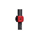 Black Diamond Trekkingstöcke Pursuit Shock S/M, Fitnessgerät(grau/rot, 1 Paar, 110-125 cm)