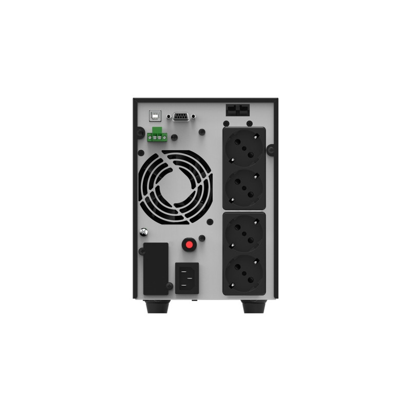 BlueWalker PowerWalker VFI 2000 AT, USV(schwarz, 3x Schutzkontakt)