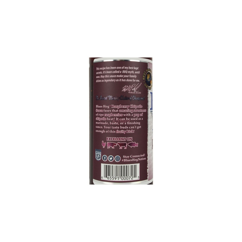 Blues Hog Raspberry Chipotle Barbecue Sauce(709 g)
