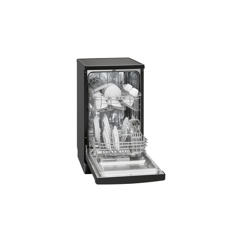 Bomann GSP 7407, Spülmaschine(schwarz, 45 cm)