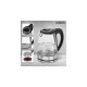 Bomann Glas-Wasserkocher WKS 6032 G(edelstahl/schwarz, 1,7 Liter)