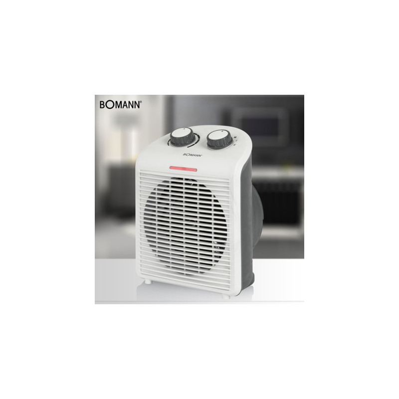 Bomann HL 6040 CB, Heizlüfter(weiß/grau)