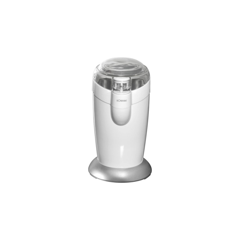 Bomann Kaffeemühle KSW 446 CB(weiß/silber, 120 Watt)