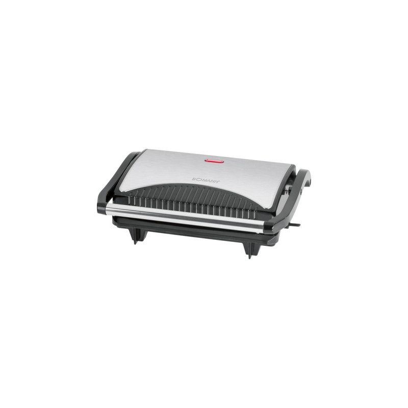 Bomann Kontaktgrill MG 2251 CB(edelstahl/schwarz, 700 Watt)