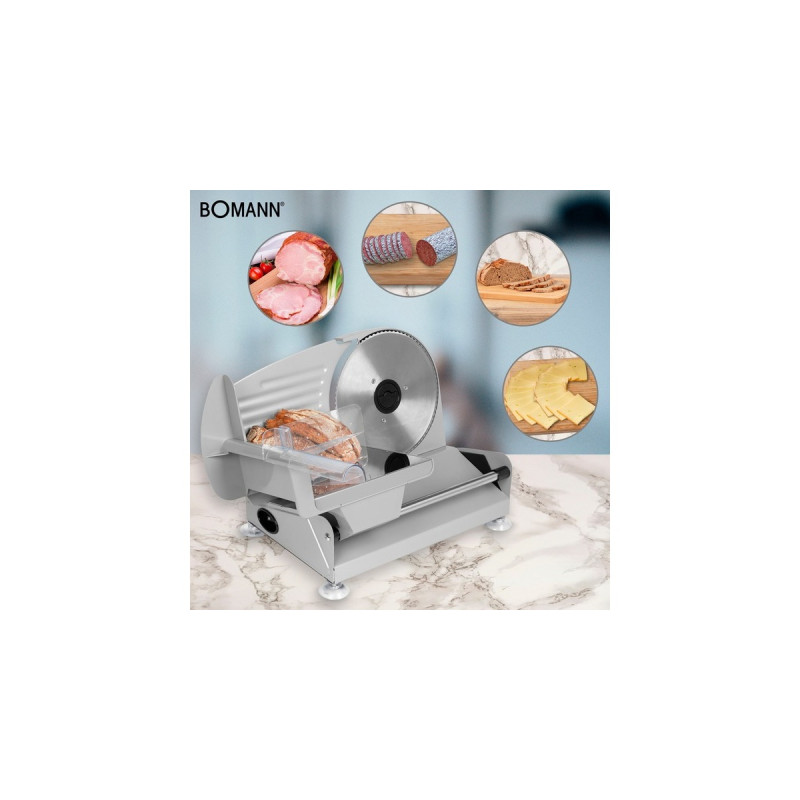Bomann Metall-Allesschneider MA 451 CB(silber, 150 Watt)