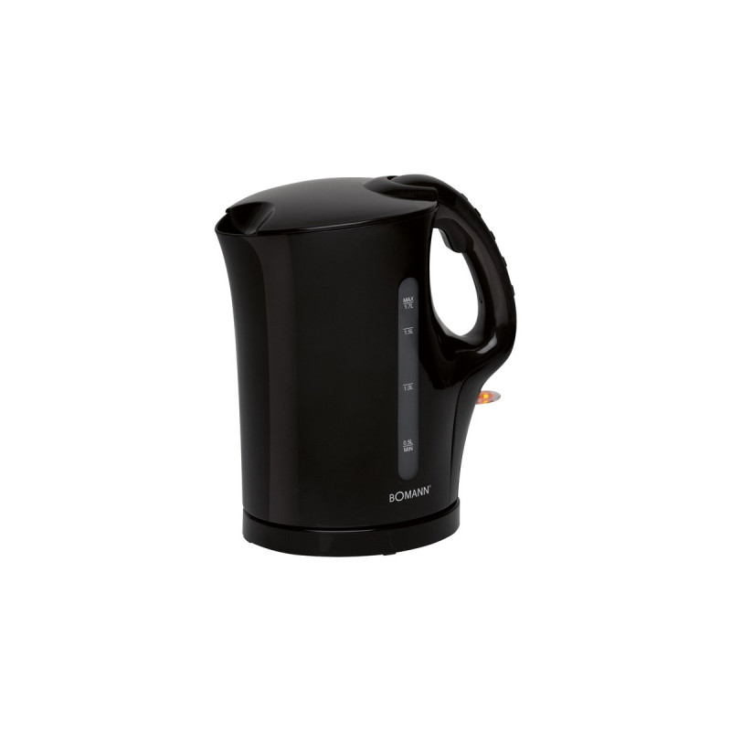 Bomann WK 5011 CB, Wasserkocher(schwarz, 1,7 Liter)