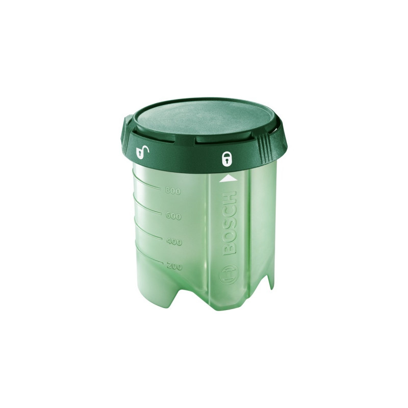 Bosch 1.000ml Farbbehälter, für PFS 3000-2 / PFS 5000 E(grün/transparent)