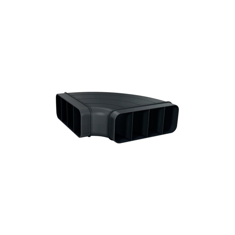 Bosch 90° Flachkanalbogen HEZ9VDSB1, Rohr(schwarz, horizontal, männlich)