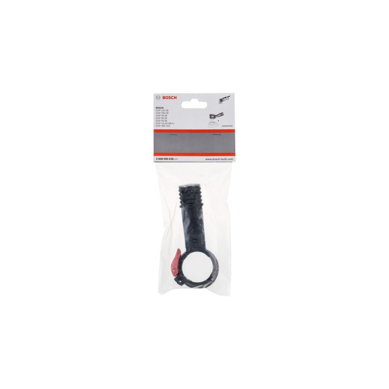 Bosch Absaugung für Starlock, Staubsauger-Aufsatz(schwarz, für Multifunktionswerkzeuge)