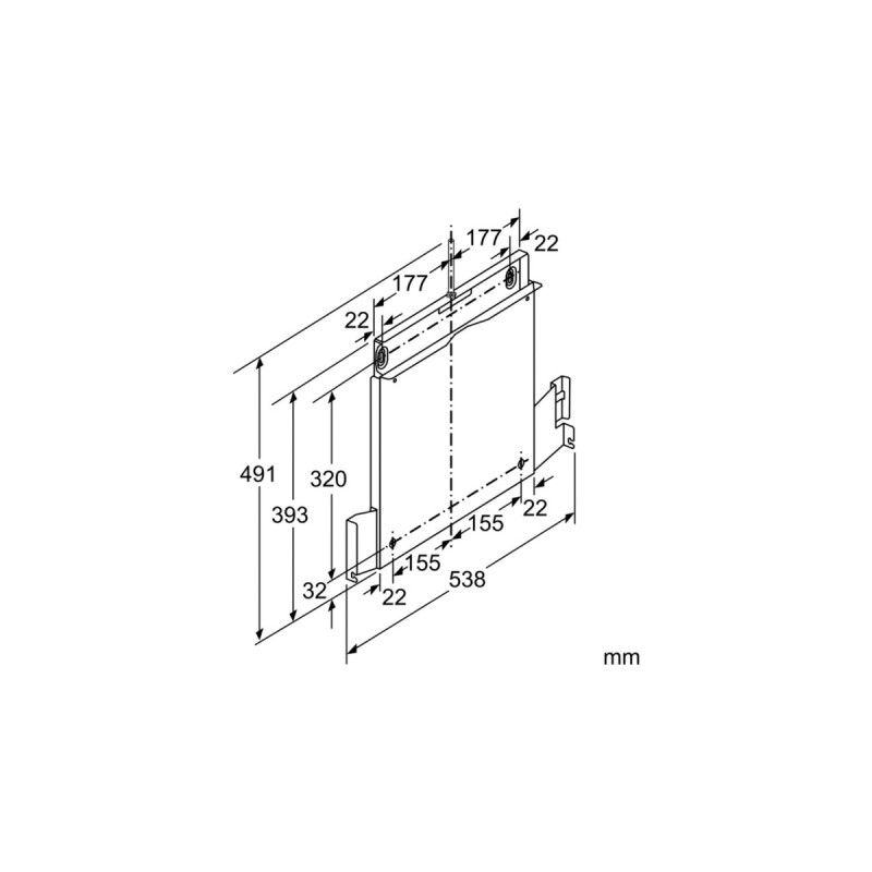 Bosch Absenkrahmen DSZ4660