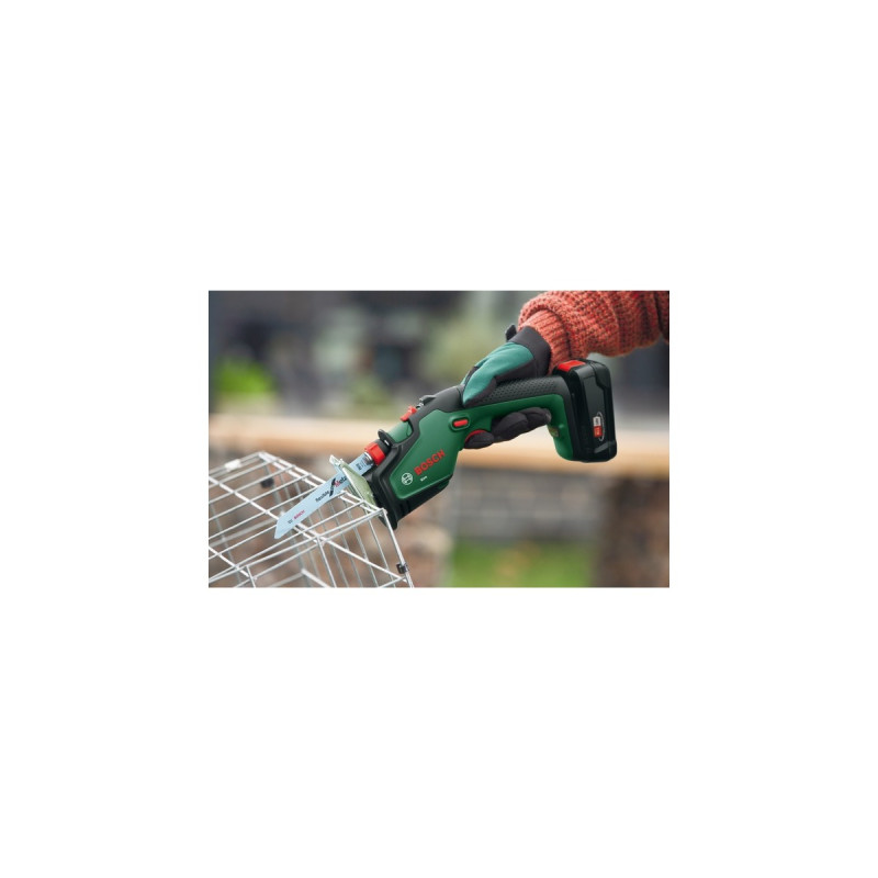 Bosch Akku-Astsäge Keo, 18Volt(grün/schwarz, ohne Akku und Ladegerät, POWER FOR ALL ALLIANCE)