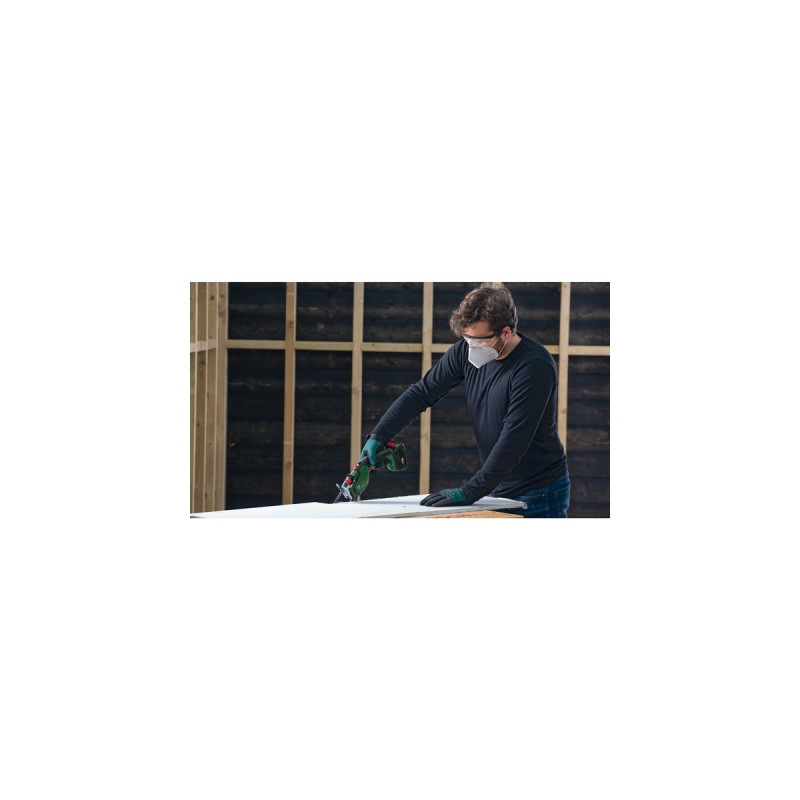 Bosch Akku-Astsäge Keo, 18Volt(grün/schwarz, Li-Ionen Akku 2,0Ah, POWER FOR ALL ALLIANCE)