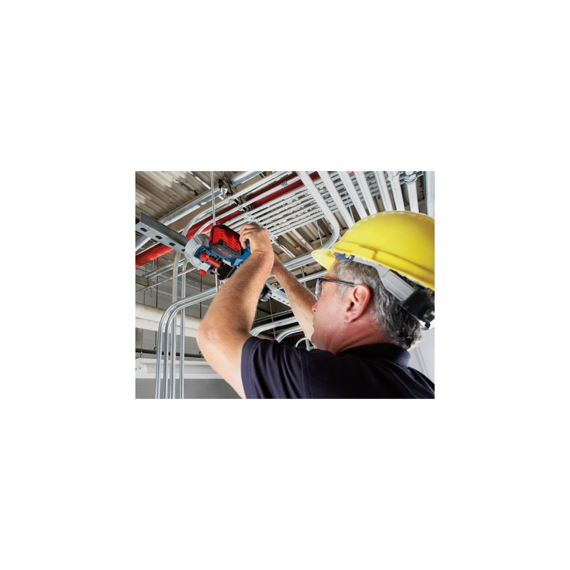 Bosch Akku-Bandsäge GCB 18V-63 Professional Solo, 18Volt(blau/schwarz, ohne Akku und Ladegerät, L-BOXX)