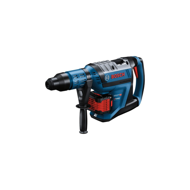 Bosch Akku-Bohrhammer BITURBO GBH 18V-45 C Professional(blau/schwarz, 2x Akku ProCORE18V 12,0Ah, Bluetooth Modul)