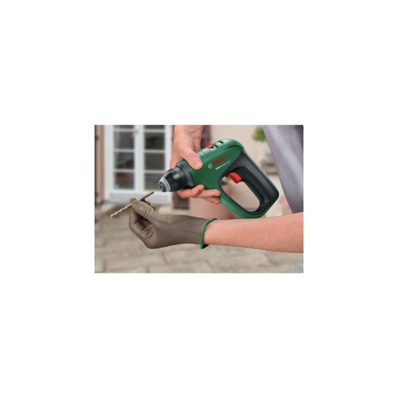 Bosch Akku-Bohrhammer EasyHammer, 12Volt(grün/schwarz, Li-Ionen-Akku 2Ah)
