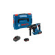 Bosch Akku-Bohrhammer GBH 18V-24 C Professional, 18Volt(blau/schwarz, 2x Li-Ionen Akku 5,0Ah, Bluetooth, in L-BOXX)