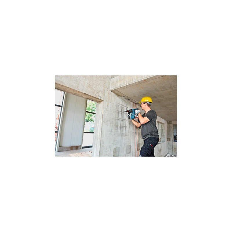 Bosch Akku-Bohrhammer GBH 18V-26 F Professional solo, 18Volt(blau/schwarz, ohne Akku und Ladegerät)