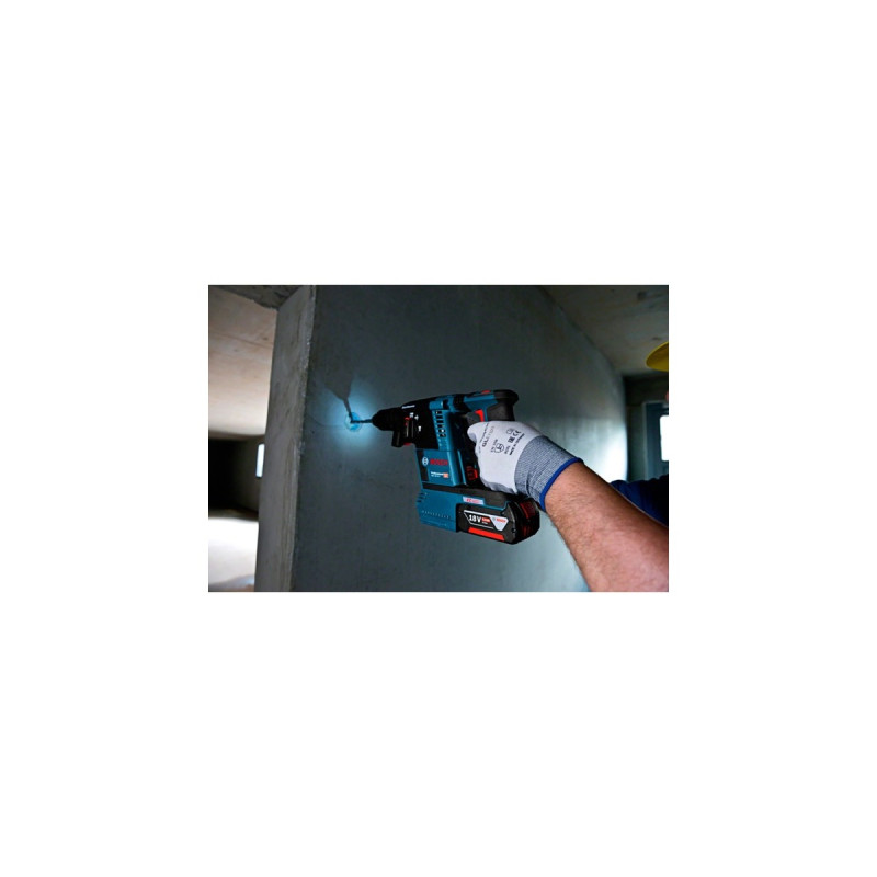 Bosch Akku-Bohrhammer GBH 18V-26 F Professional solo, 18Volt(blau/schwarz, ohne Akku und Ladegerät)