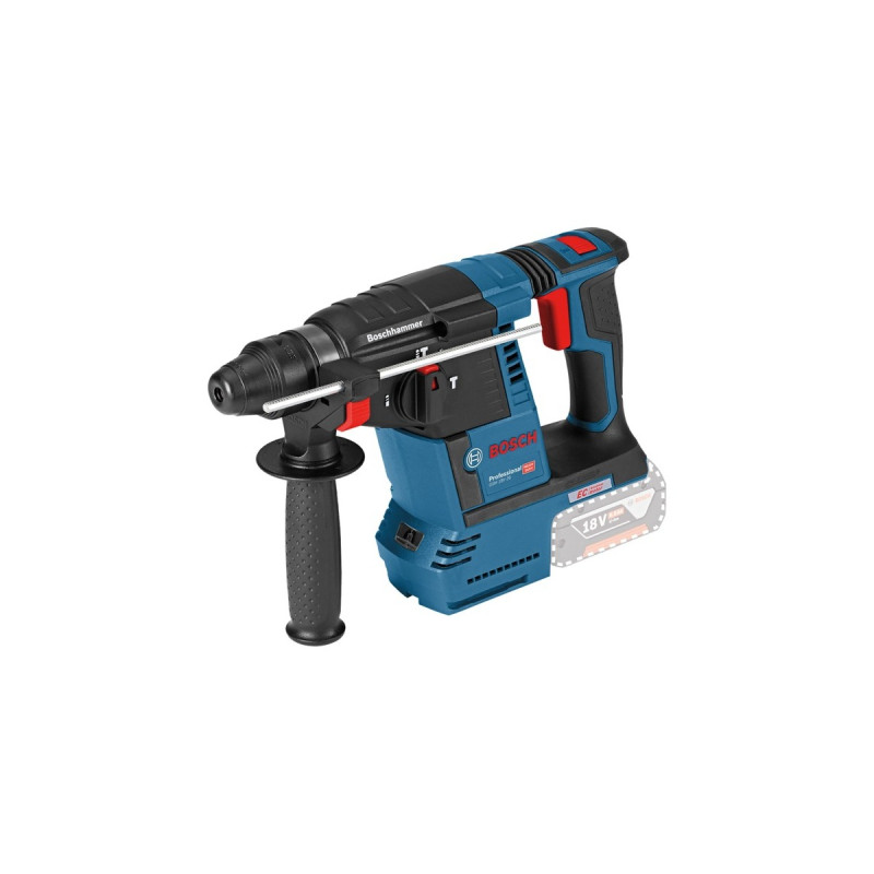 Bosch Akku-Bohrhammer GBH 18V-26 Professional solo(blau/schwarz, ohne Akku und Ladegerät)