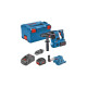 Bosch Akku-Bohrhammer GBH 18V-28 CF Professional, mit GDE 18V-16(blau/schwarz, 2x Akku ProCORE18V 8,0Ah, Bluetooth, in L-BOXX)